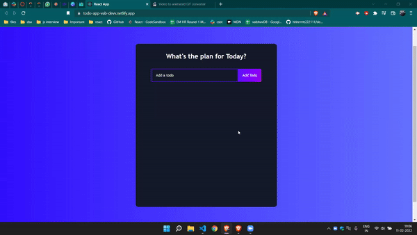 Todo App